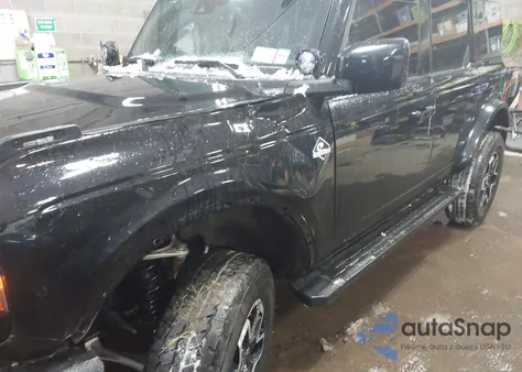 2023 Ford Bronco Outer Banks z USA, uszkodzony, nr VIN 1FMDE5BH3PLB14341